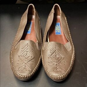 Vintage Valley Lane Brown Loafers size 10 1/2 WW
